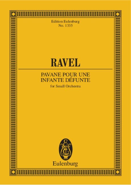 PAVANE POUR UNE INFANTE DEFUNTE POCHE