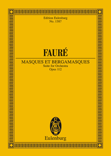 MASQUES ET BERGAMASQUES OP. 112 POCHE