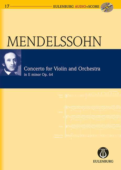CONCERTO E MINOR OP. 64 POCHE+CD