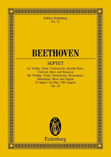 SEPTET EB MAJOR OP. 20 POCHE