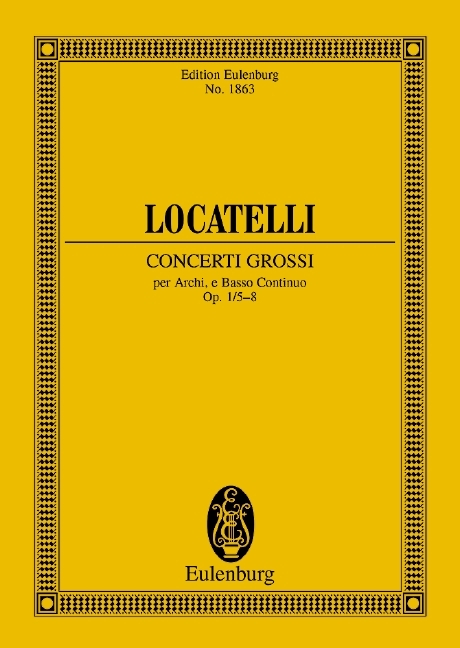 CONCERTOS OP. 1 VOL. 2 POCHE