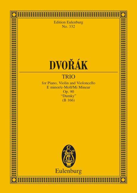 KLAVIERTRIO E OP.90 (DUMKY) POCHE