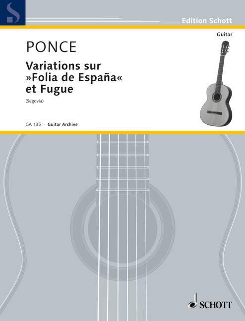Variations sur "Folia de España" et Fugue