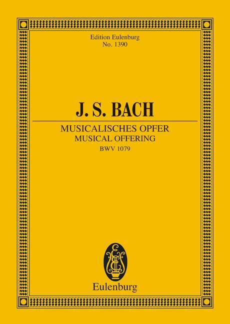 MUSICAL OFFERING BWV 1079 POCHE