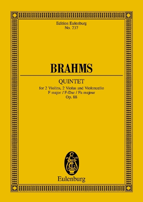 STREICHQUINTET F OP.88 POCHE