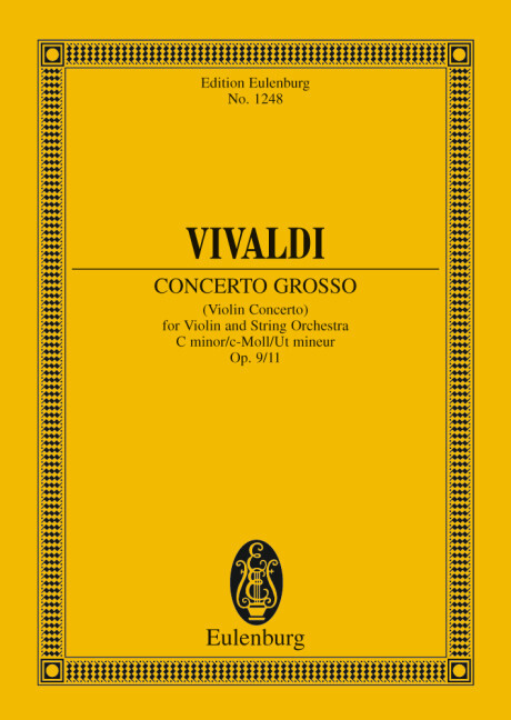 CONCERTO GROSSO C MINOR OP. 9/11 RV 198 POCHE
