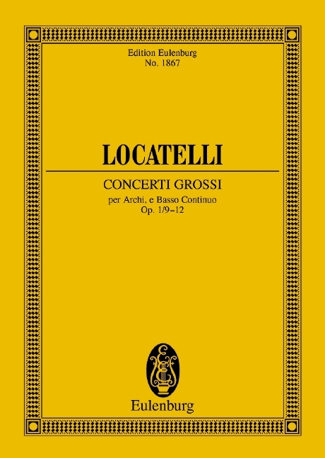 CONCERTOS OP. 1 VOL. 3 POCHE
