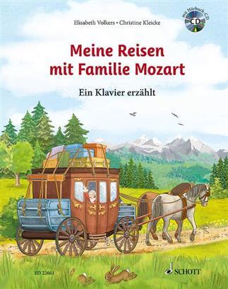 MEINE REISEN MIT FAMILIE MOZART PIANO +CD