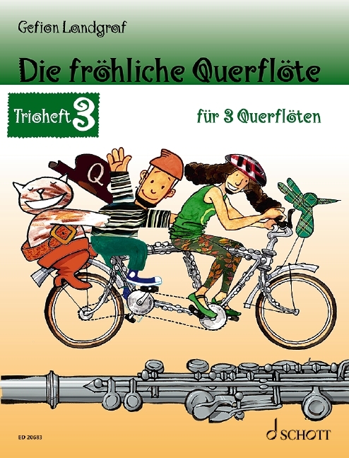 Die fröhliche Querflöte