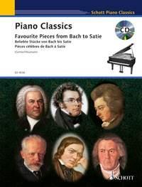 PIANO CLASSICS  - PIECES CELEBRES DE BACH A SATIE - RECUEIL + ENREGISTREMENT(S) EN LIGNE