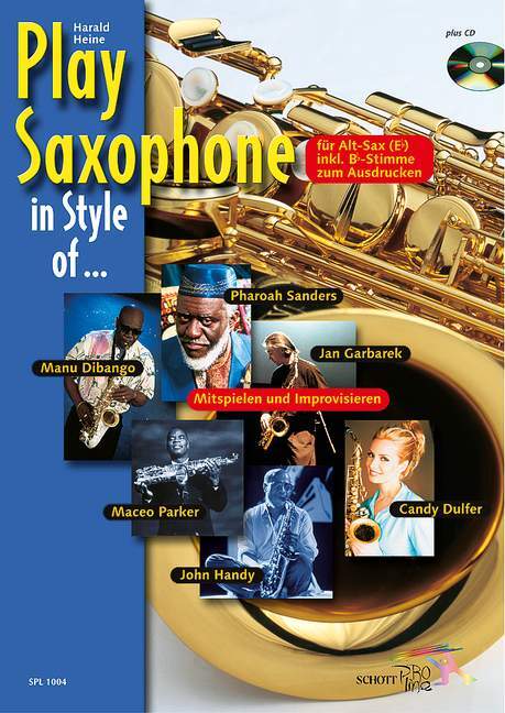 Play Saxophone in Style of ...