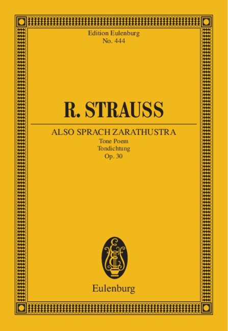 ALSO SPRACH ZARATHUSTRA OP.30 POCHE