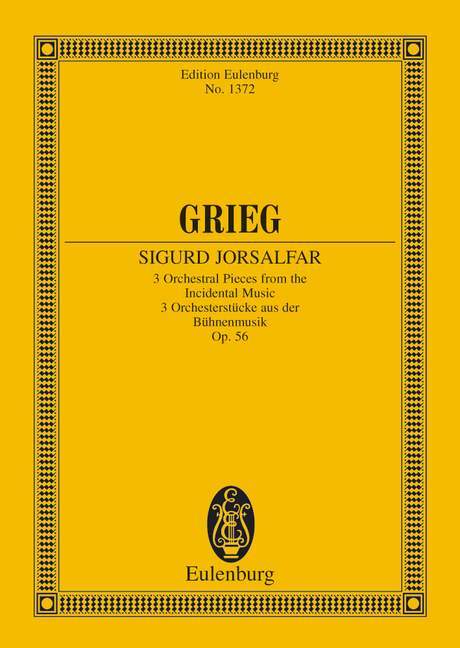 SIGURD JORSALFAR OP. 56 POCHE