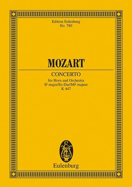 CONCERTO PER COR K 447 MI B (MERIAN) POCHE