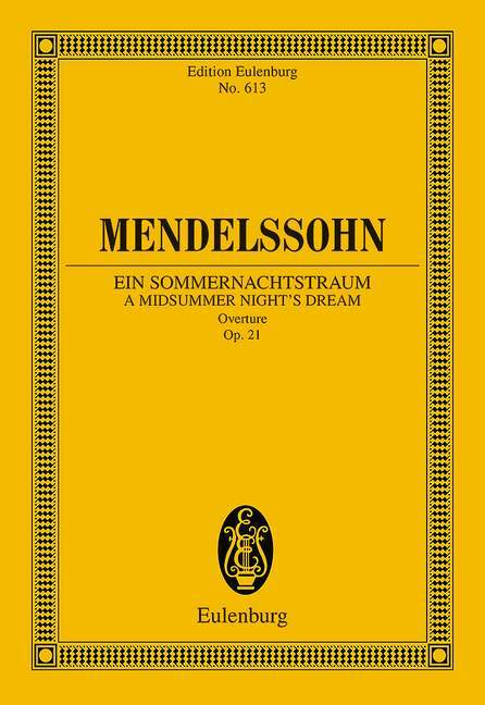 SOMMERNACHTSTRAUM OP.21 OUVER POCHE