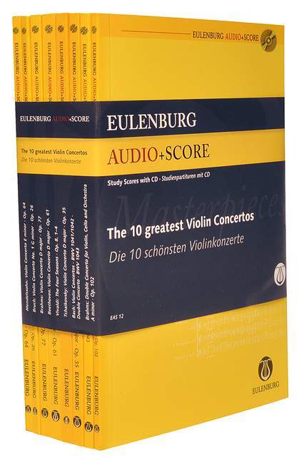 THE 10 GREATEST VIOLIN CONCERTOS POCHE +CD