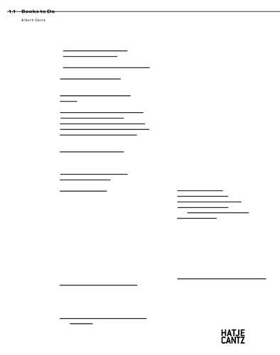 Books to Do /allemand