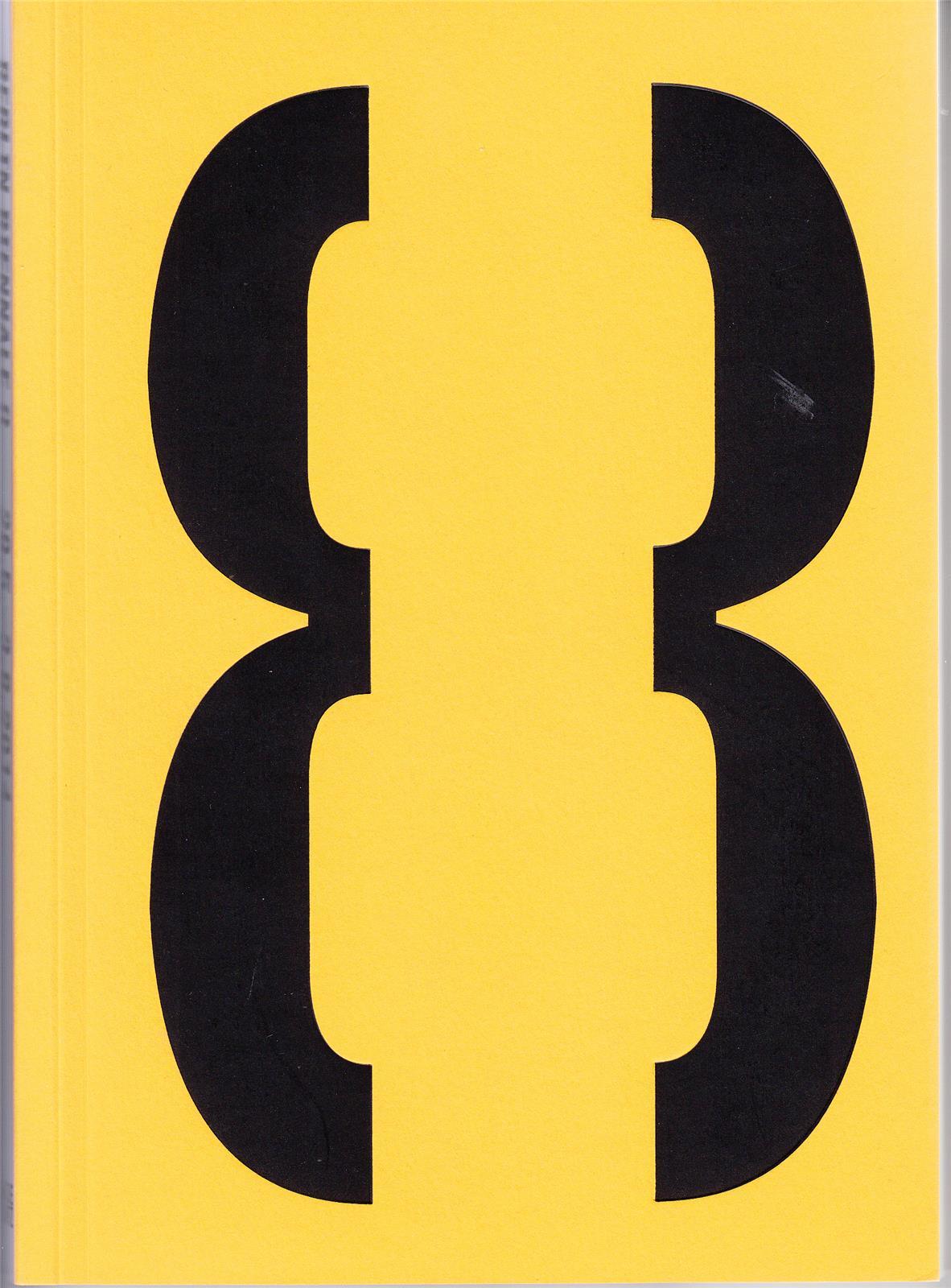 Berlin Biennale 8 Guide Book /anglais/allemand