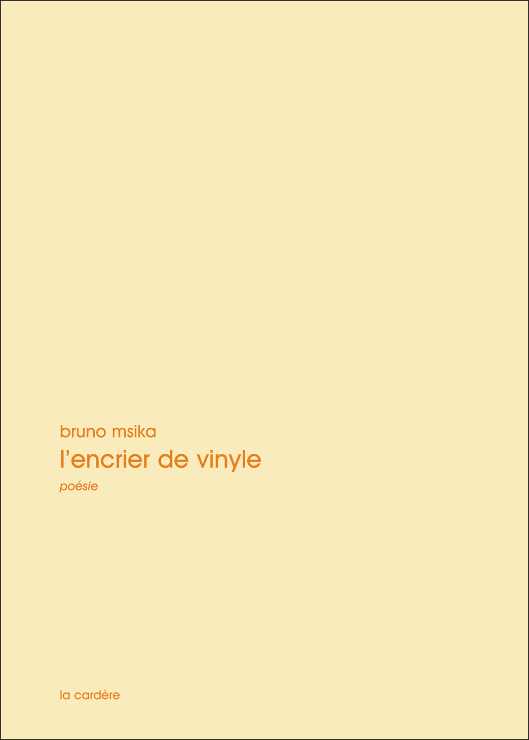 L'ENCRIER DE VINYLE
