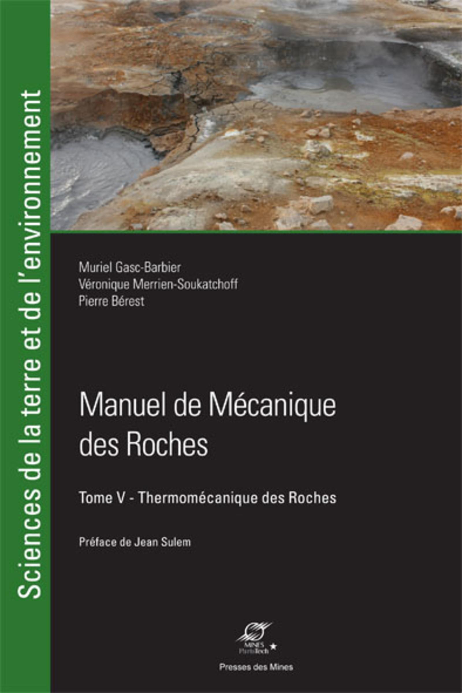 Manuel de mécanique des Roches tome 5