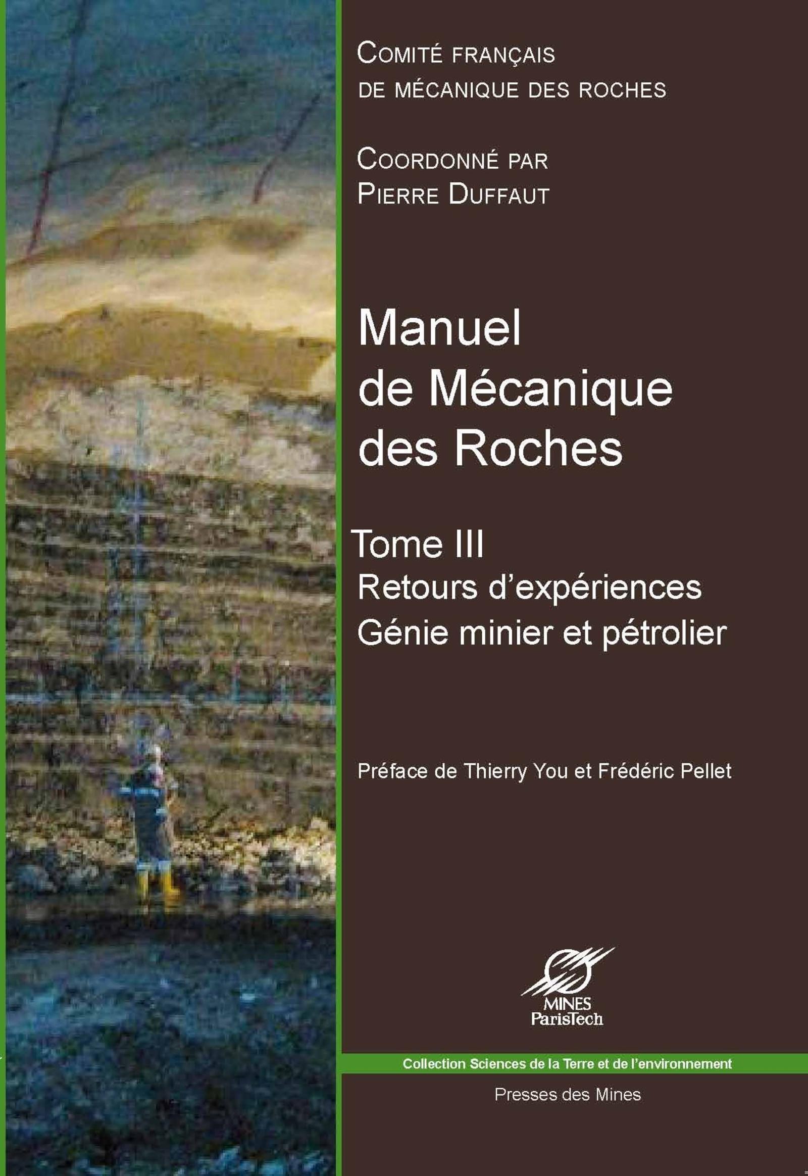 Manuel de mécanique des roches - Tome III