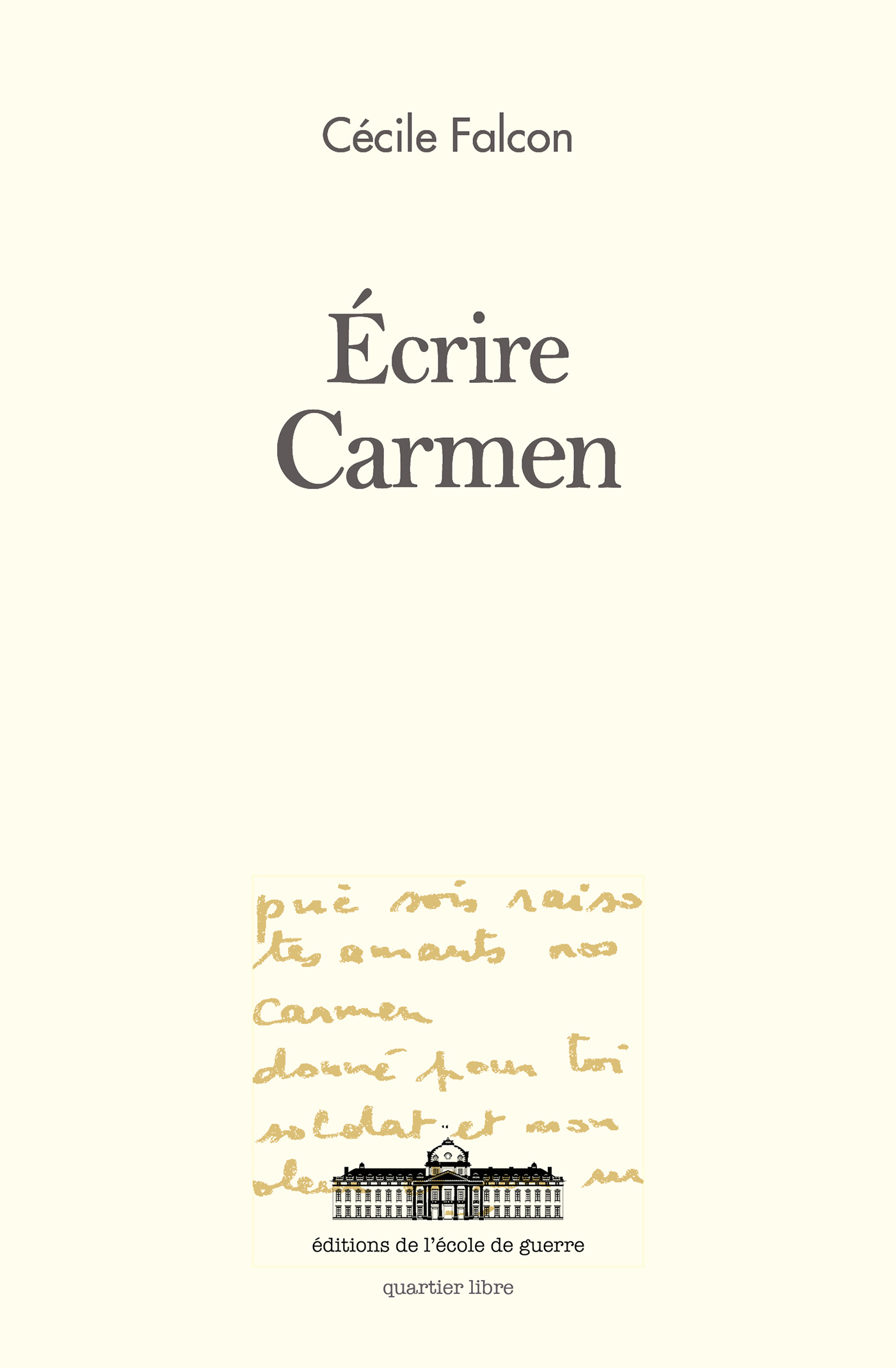Ecrire Carmen