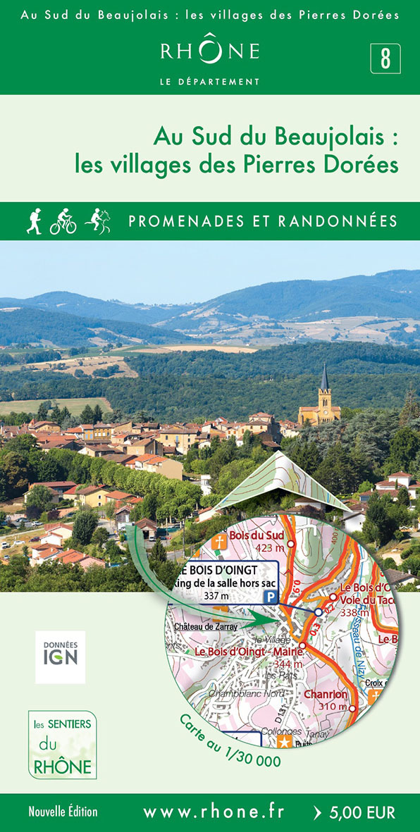 N 8 AU SUD DU BEAUJOLAIS LES VILLAGES DES PIERRES DOREES