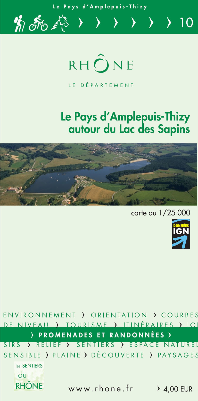 LE PAYS D AMPLEPUIS THIZY N  10 AUTOUR DES LACS DU SAPIN