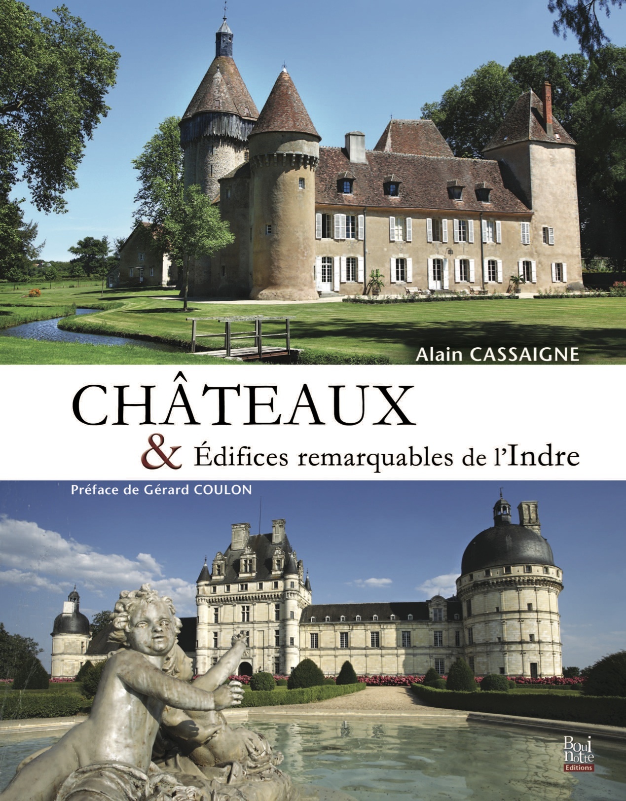 Chateaux et edifices remarquables de l'indre