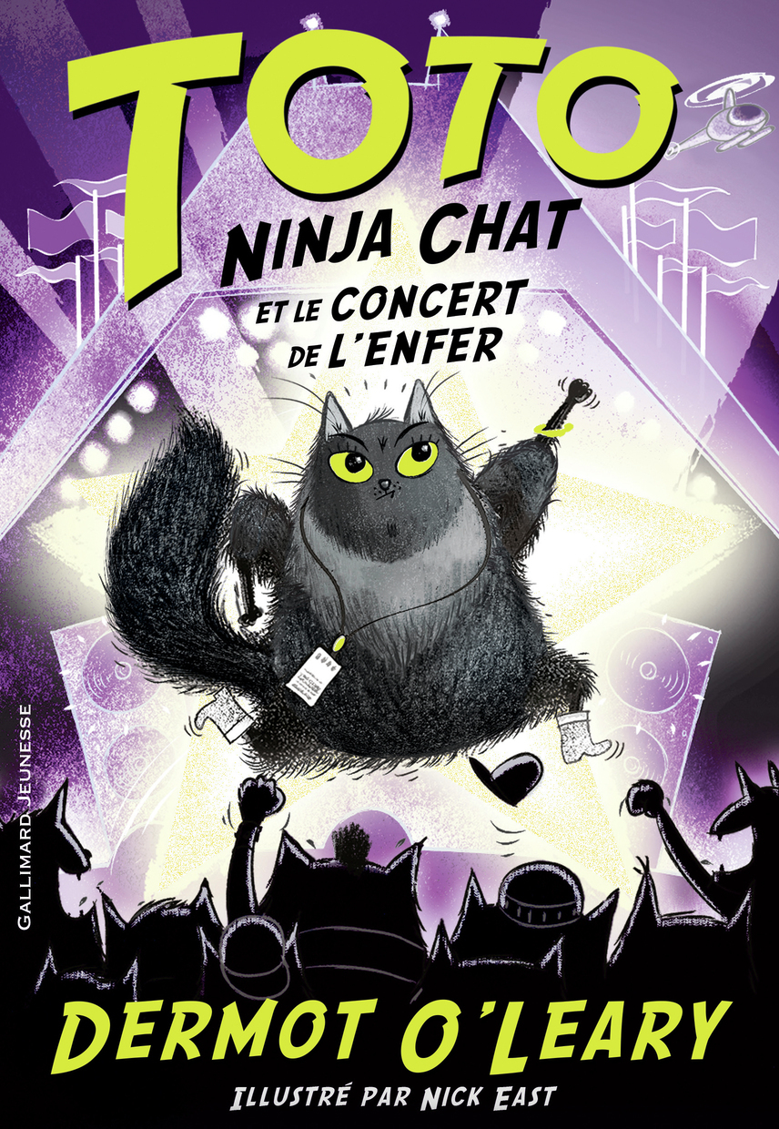 Toto Ninja chat et le concert de l'enfer