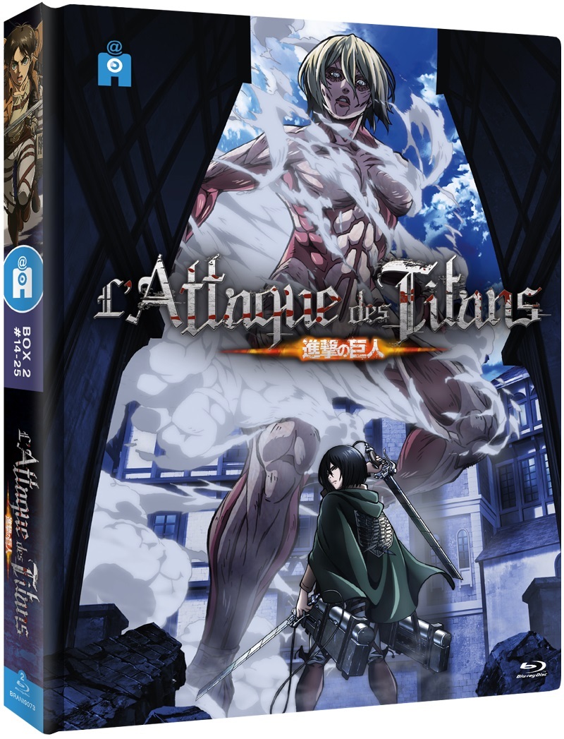 L'attaque des titans - Box 2/2 - Bluray Réédition