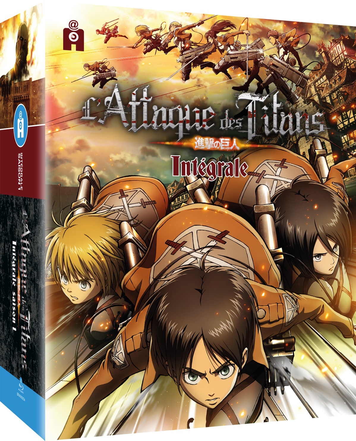 L'attaque des titans- Intégrale Saison 1 - Edition Bluray