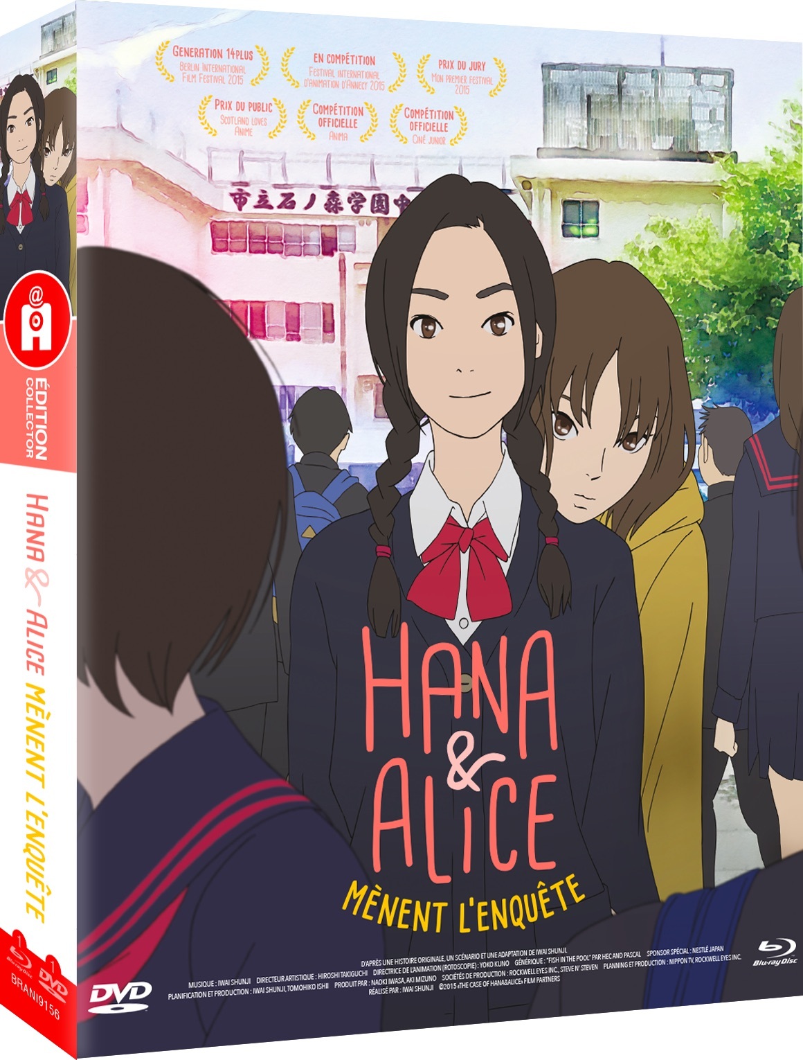 Hana et Alice mènent l'enquête - Edition Collector Combo Bluray/DVD