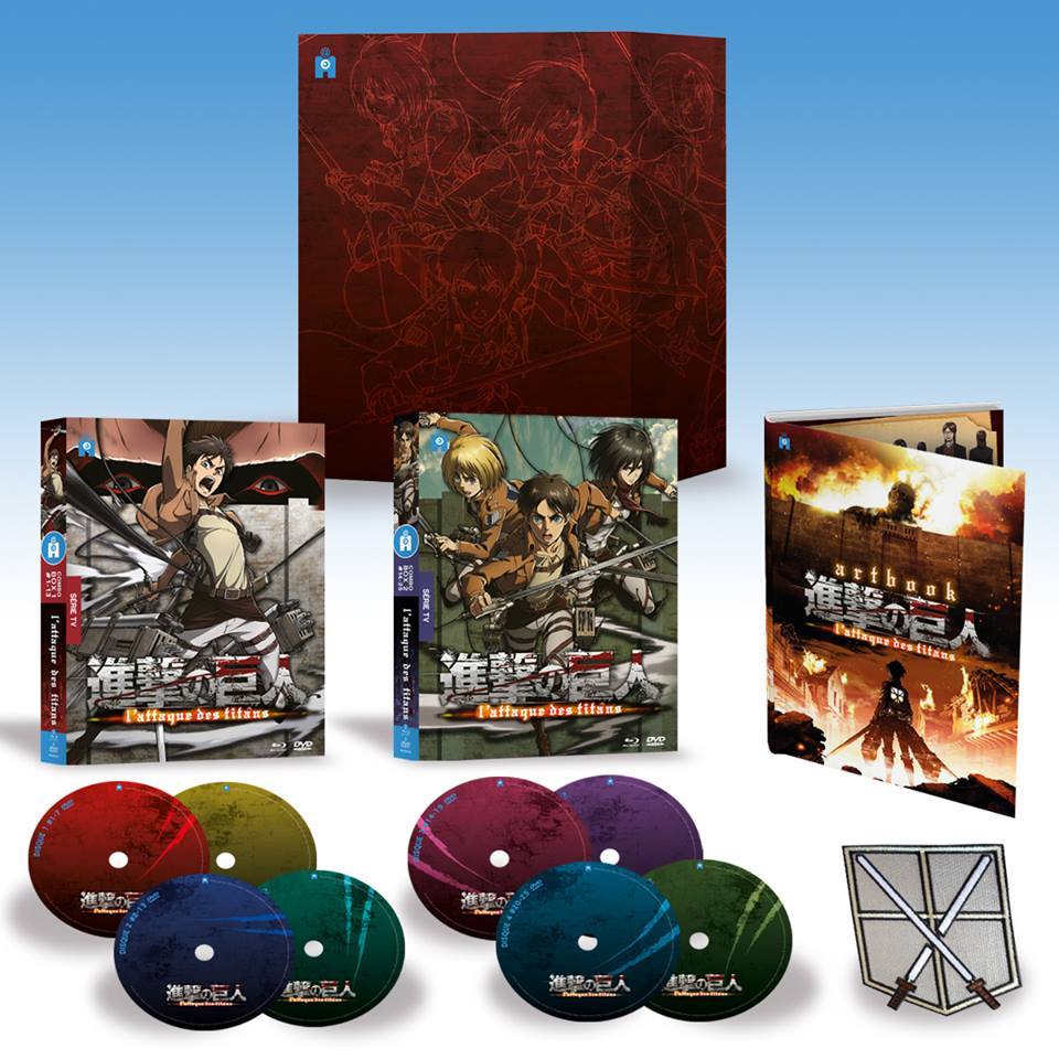 L'Attaque des Titans - Intégrale Combo Collector