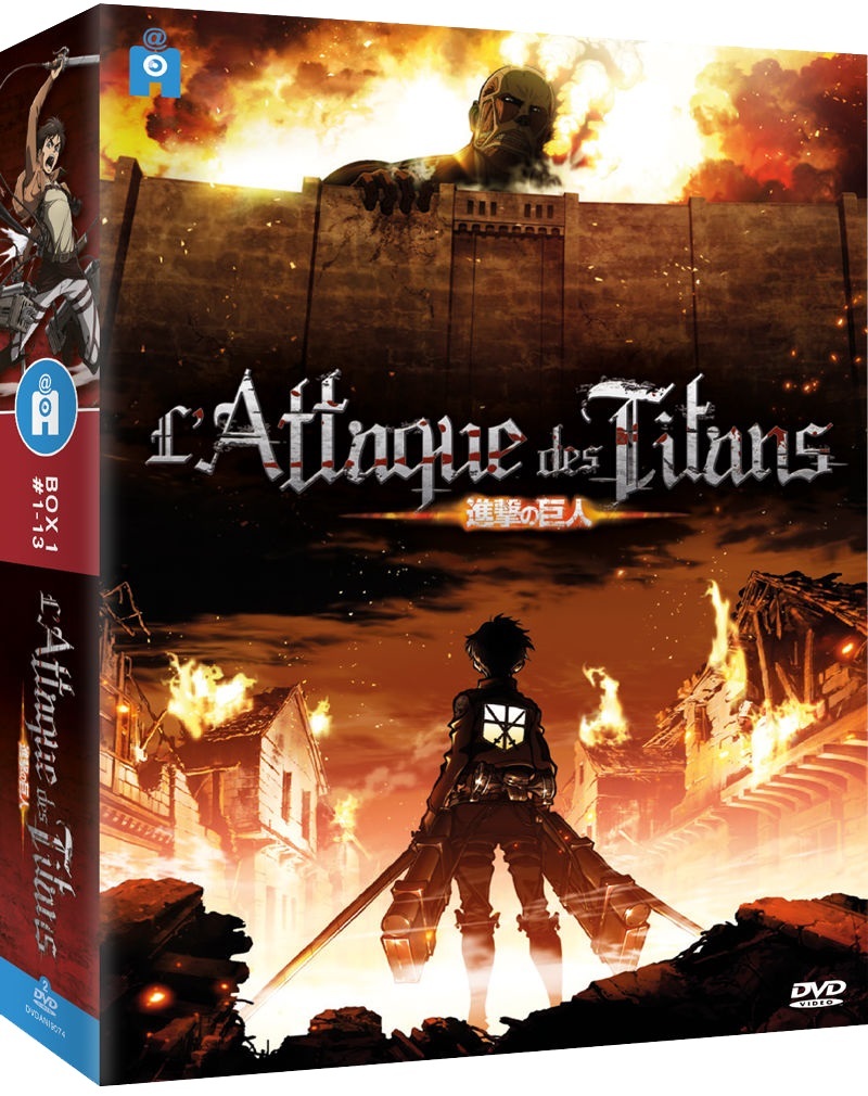 L'attaque des titans - Box 1/2 - DVD