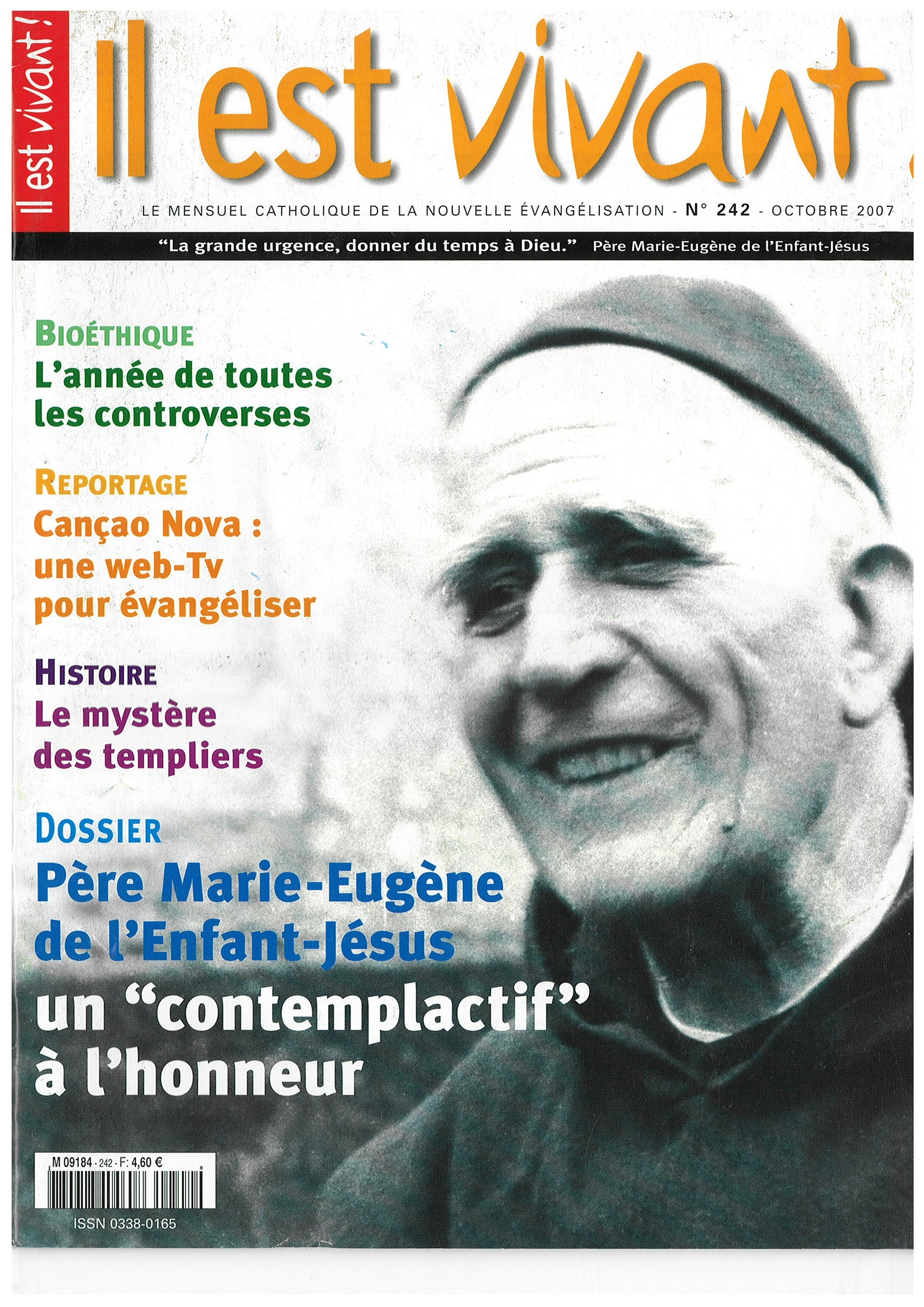 N 242  - PERE MARIE-EUGENE DE L'ENFANT JESUS UN CONTEMPLATIF A L'HONNEUR