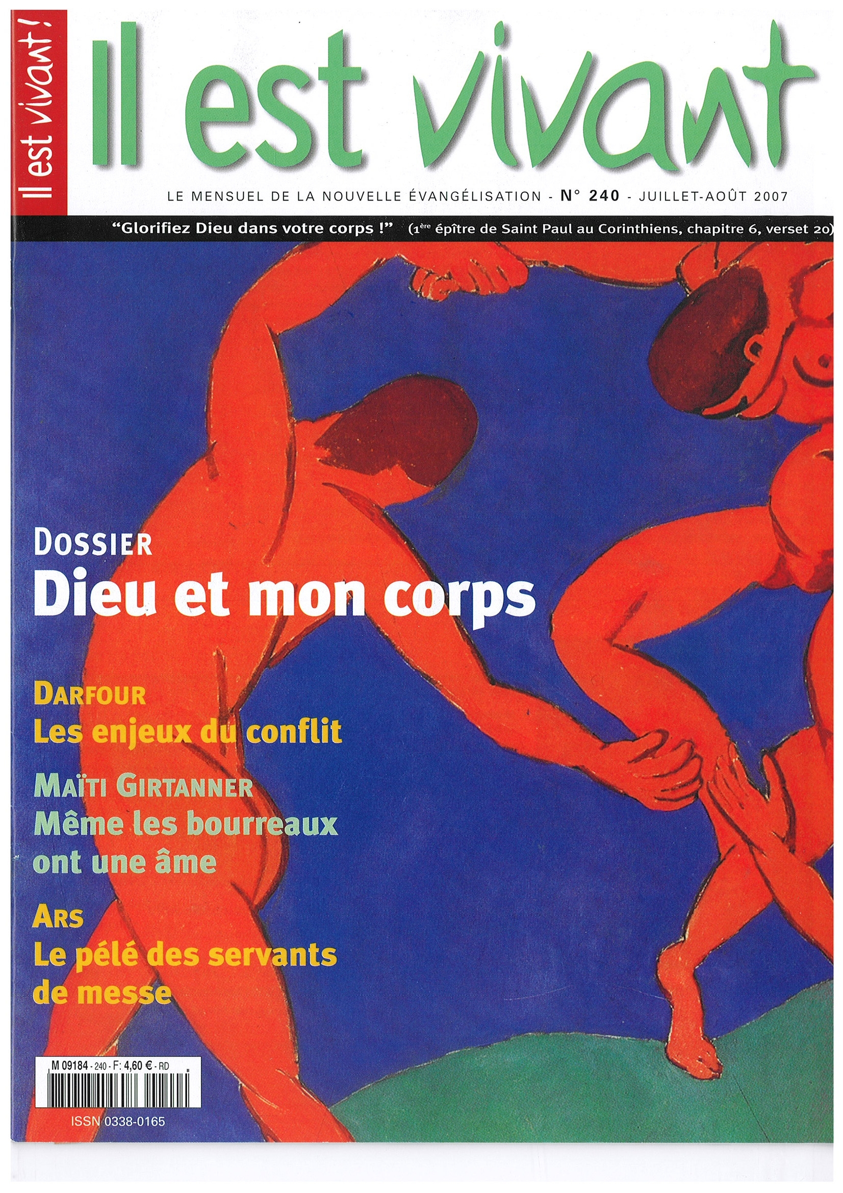 N 240 - IL EST VIVANT - DIEU ET MON CORPS