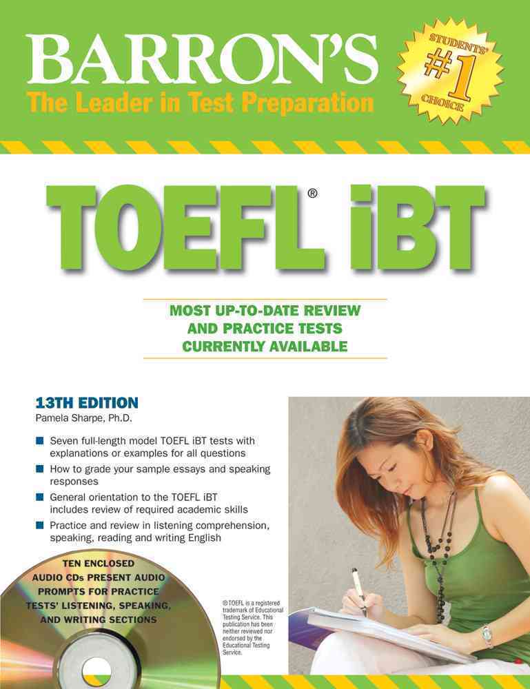 TOEFL IBT 13th edition with Audio CDs(10)