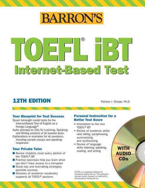 TOEFL IBT WITH CD 12TH ED
