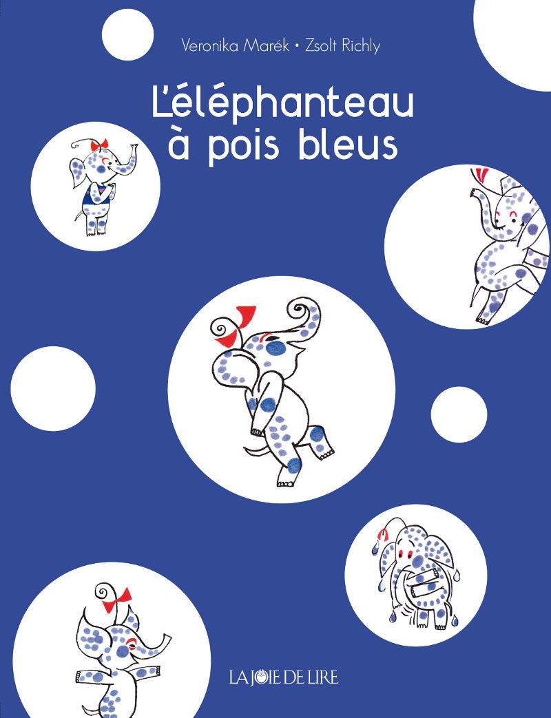 L'ELEPHANTEAU A POIS BLEUS