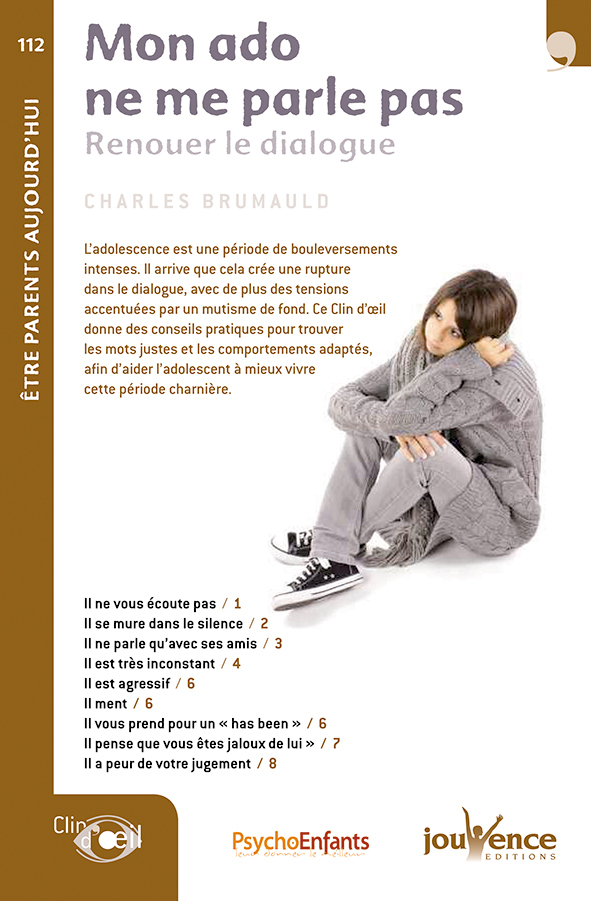 n°112 Mon ado ne me parle pas