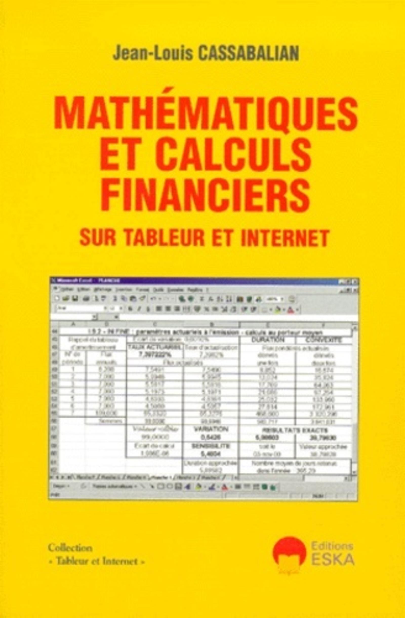 MATHEMATIQUES ET CALCULS FINANCIERS