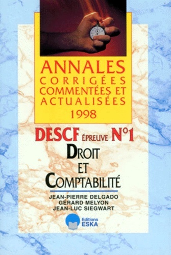 DESCF N 1-DROIT ET COMPTABILITE-ACCA 1998-