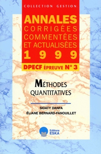 METHODES QUANTITATIVES DPCEF 3 99