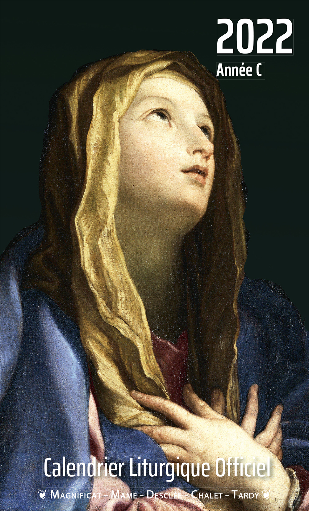 calendrier liturgique 2022 - pack de 25 ex