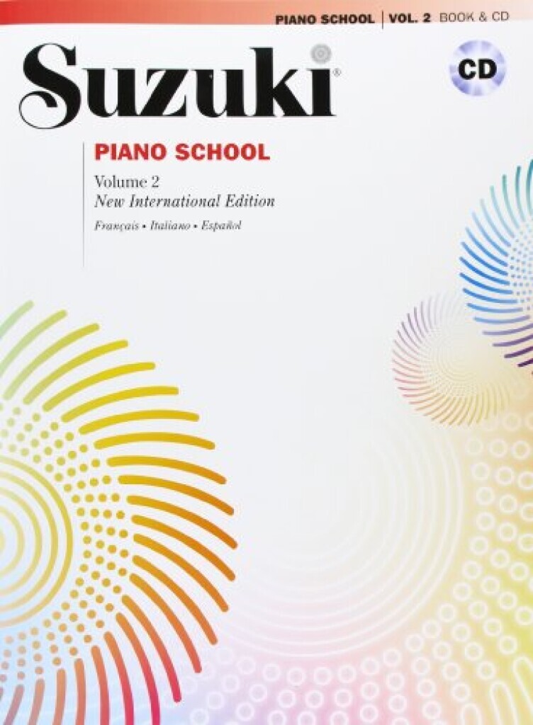 SUZUKI PIANO SCHOOL - VOL.2 + CD (FRENCH/SPANISH EDITION) PIANO+CD - NEW INTERNATIONAL EDITION