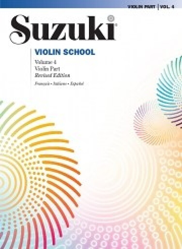 SHINICHI SUZUKI : SUZUKI VIOLIN SCHOOL 4