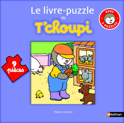 Le Livre-puzzle de T'choupi: 9 pièces