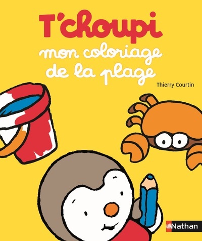 T'choupi: mon coloriage de la plage
