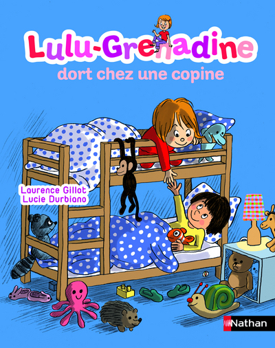 Lulu-Grenadine dort chez une copine